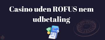 Bedste Online Casino Uden ROFUS - Spil Sikkert og Trygt